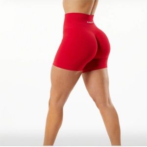 Red Alphalete Amplify shorts, Size M, Brand New